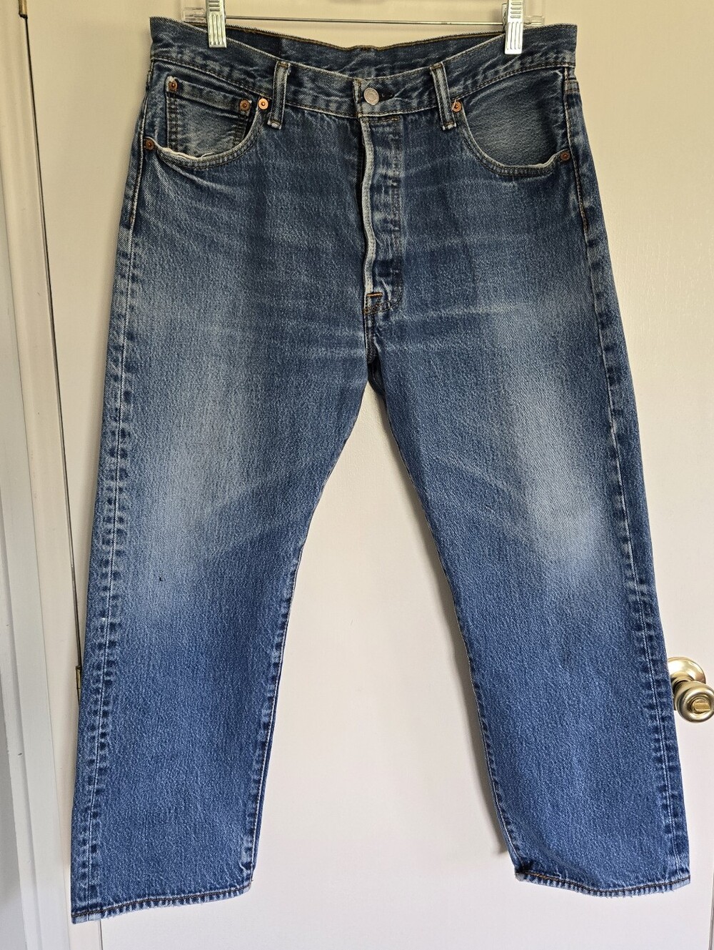 Levi's 501 Jeans XX Classic Men's Blue Denim Jeans 36X30